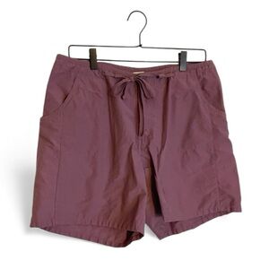 Columbia Women’s Lightweight Utility Hiking Shorts L Purple
